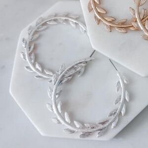 Park Lane Goddess Earrings NWT  Silver